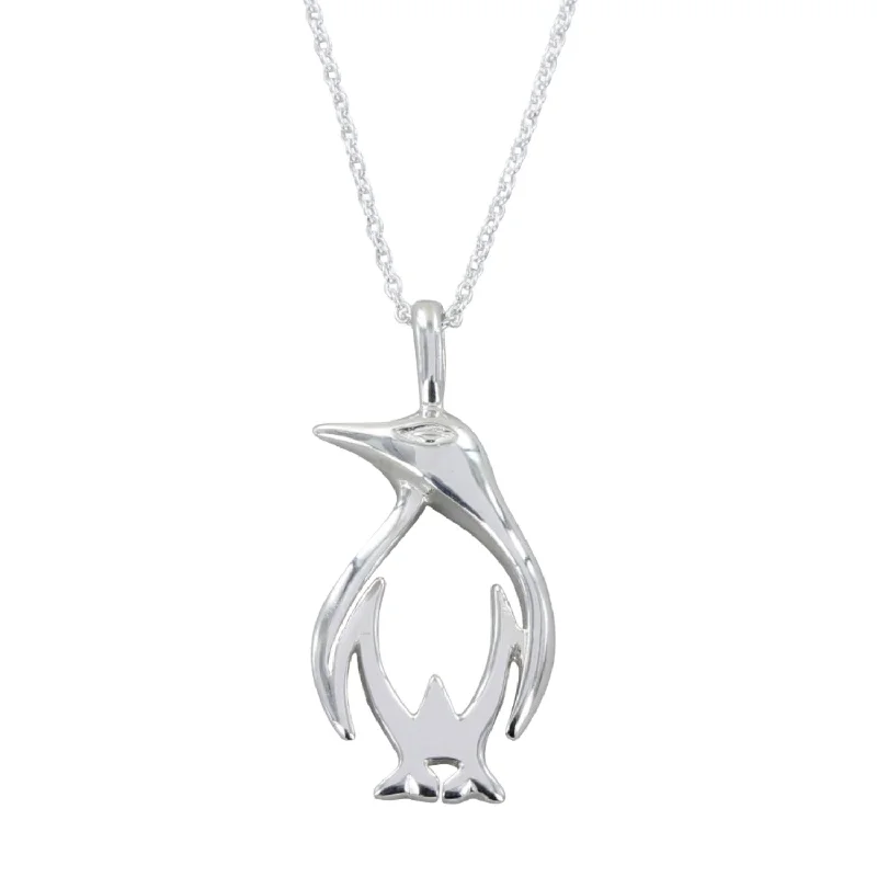 Sterling Silver Perfect Penguin Necklace