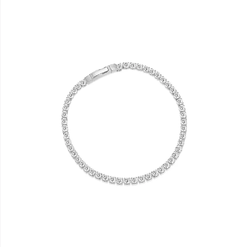 Ellera Grande Silver Bracelet w. Zirconias