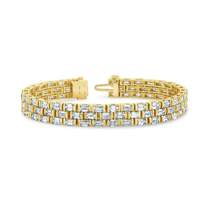 Watch Band Diamond Bracelet