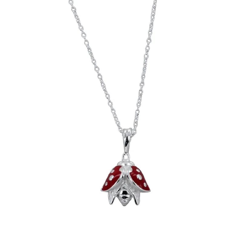 Enamel Ladybird Necklace