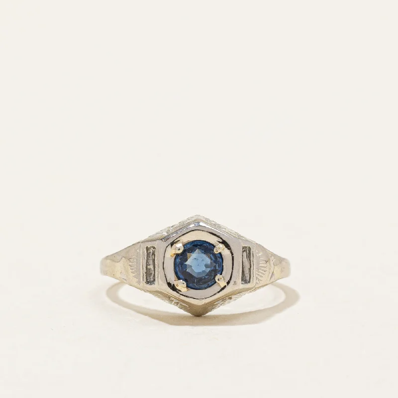 Sapphire Cocktail Ring | 0.25ct | SZ 4.25 |