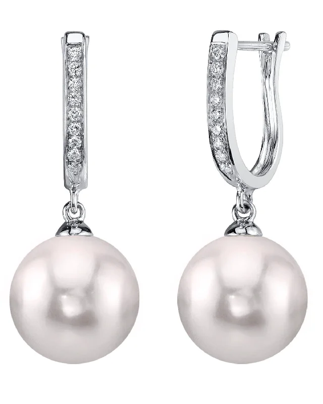 Akoya Pearl & Diamond Kim Earrings