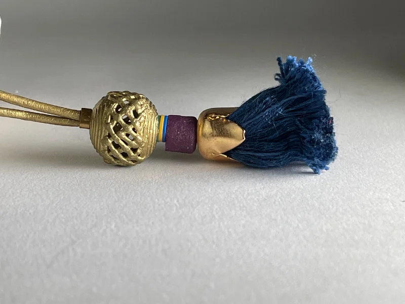 Azure Blue tassel