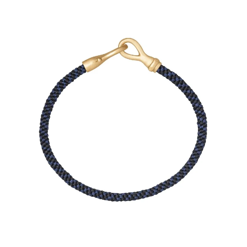 Midnight theme Life men's 18K Gold Bracelet