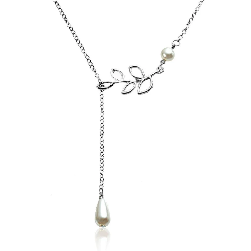 Y Shaped Lariat Necklace Link Cable Chain