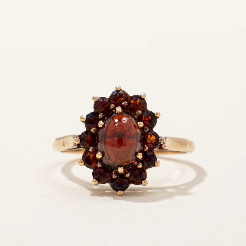 Garnet Cocktail Ring | 2.51ctw | SZ 7.5 |