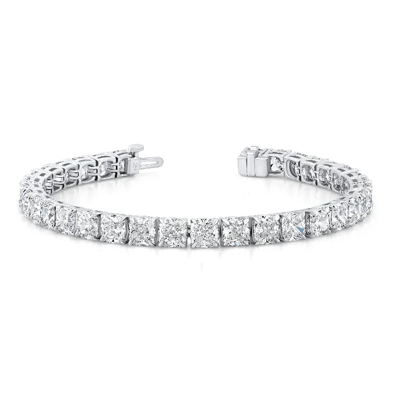 Cushion Cut Diamond Bracelet