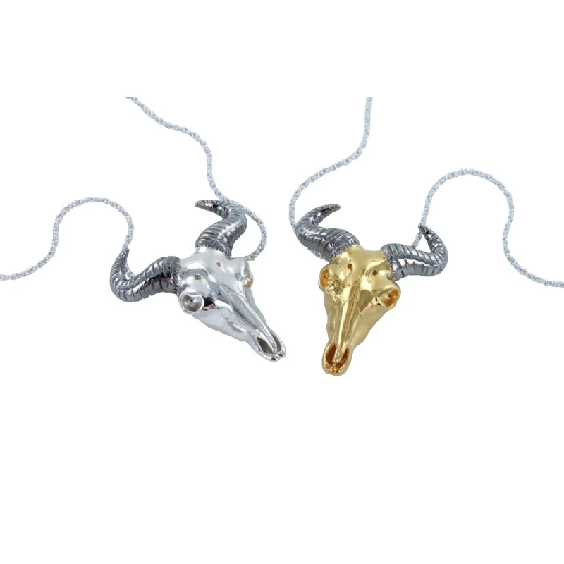 Wildebeest Sterling Silver Necklace