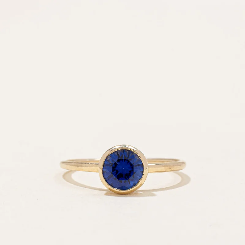 Synthetic Sapphire Ring | 1.00ct | SZ 7.25 |