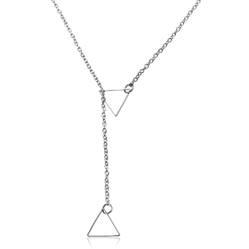 Y Shaped Lariat Necklace Link Cable Chain