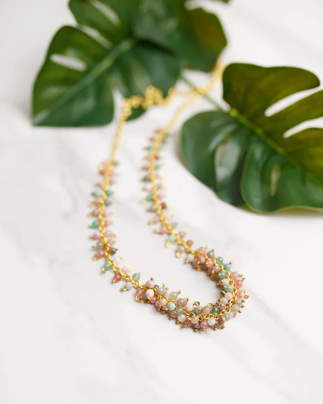 Cascading Bouquet Necklace