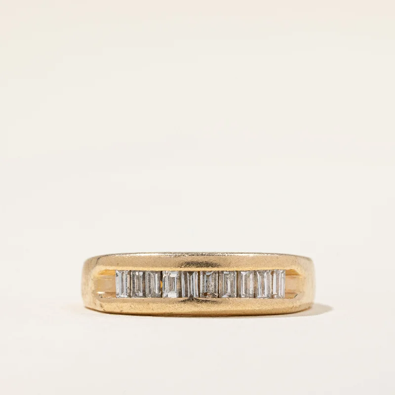 Channel Set Diamond Ring | 0.40ctw | SZ 7.25 |