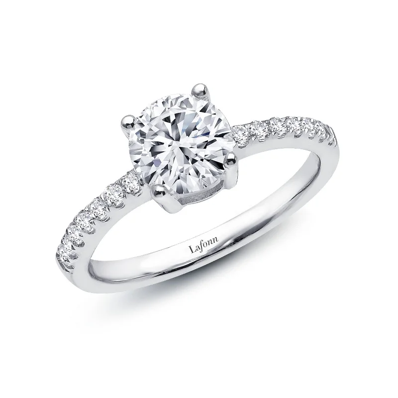 Lafonn Classic Round Diamond Ring R2027CLP