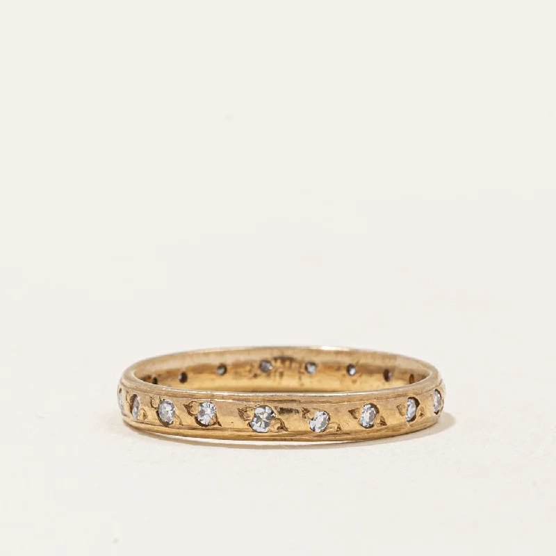 Diamond Eternity Ring | 0.19ctw | SZ 7.75 |