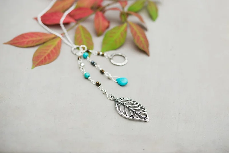 Four Seasons Leaf  Necklace