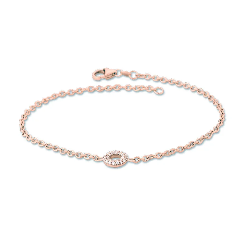 Matiné 18K Rosegold Bracelet w. 31 Diamonds