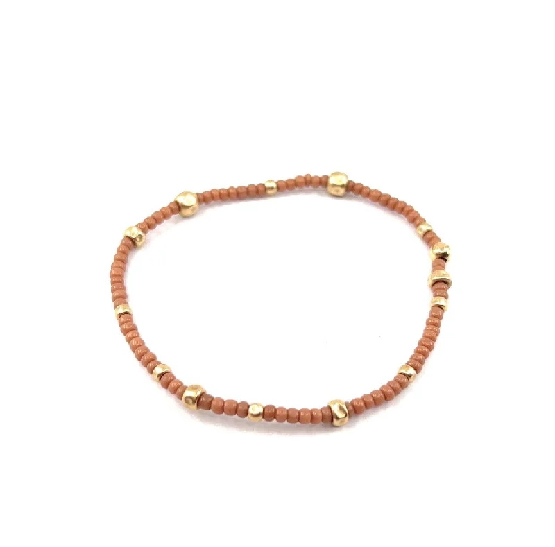 Ona Powder 14K Goldfilled Bracelet w. Gemstones