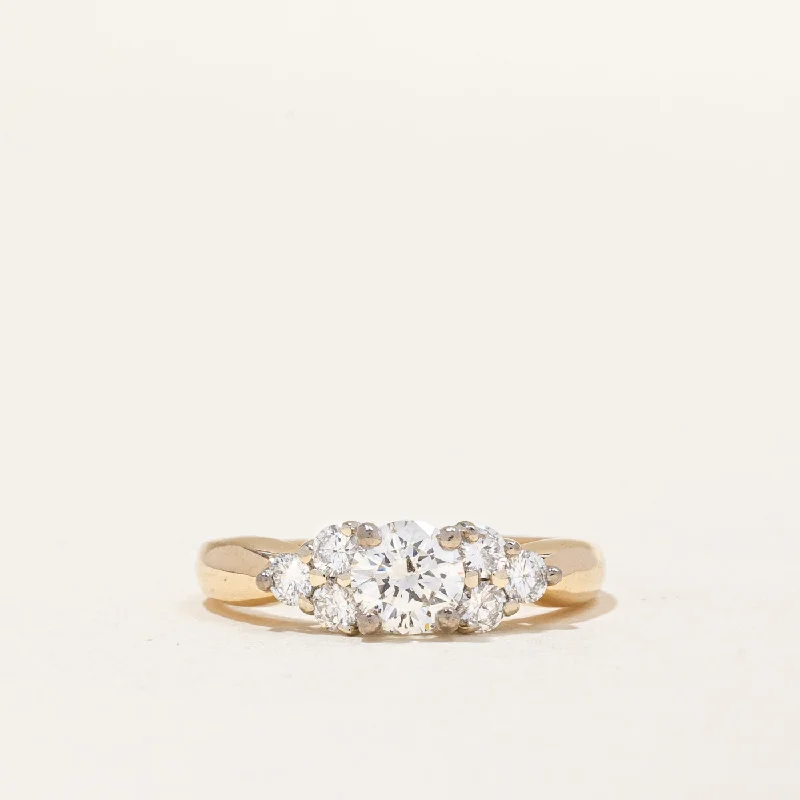 Diamond Engagement Ring | 0.94ctw | SZ 6 |