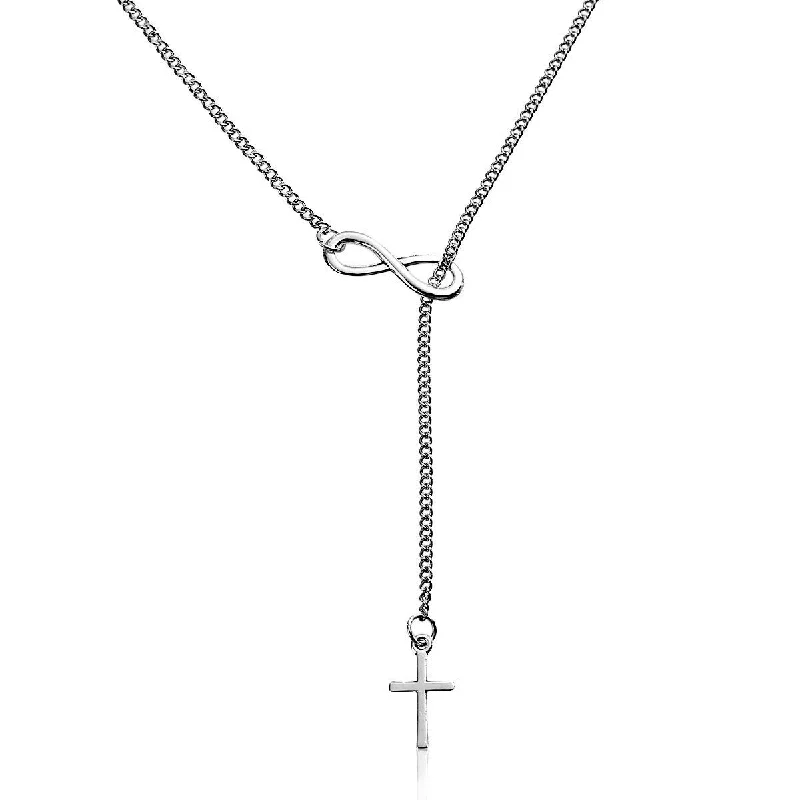 Y Shaped Lariat Necklace Link Cable Chain