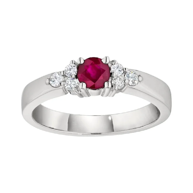 Ruby and Diamond Ring