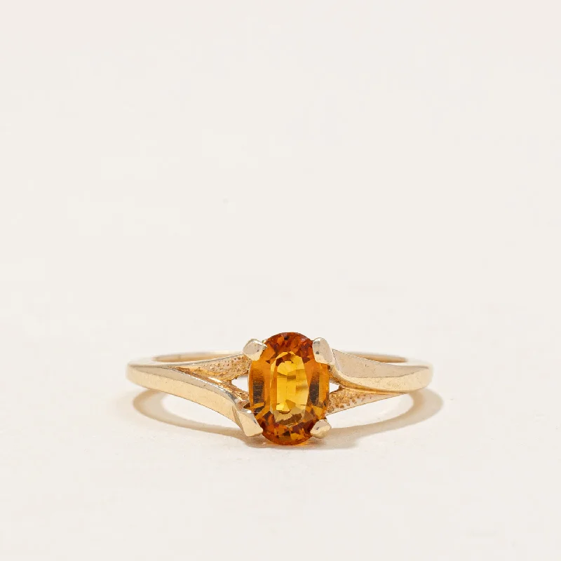 Citrine Ring | 0.55ct | SZ 5.5 |