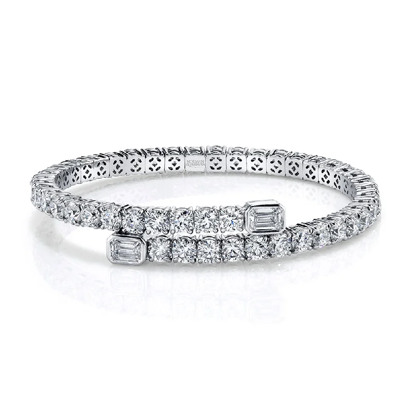 15.63 Carat Round Brilliants Bracelet