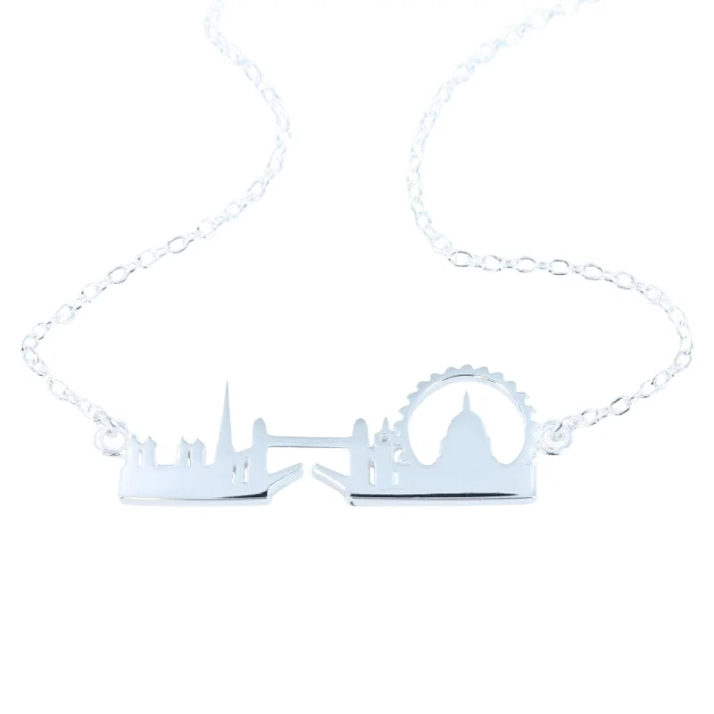 London Skyline Sterling Silver Necklace