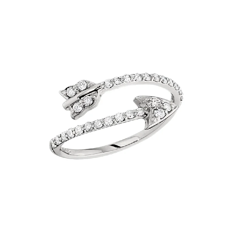 Diamond Arrow Ring