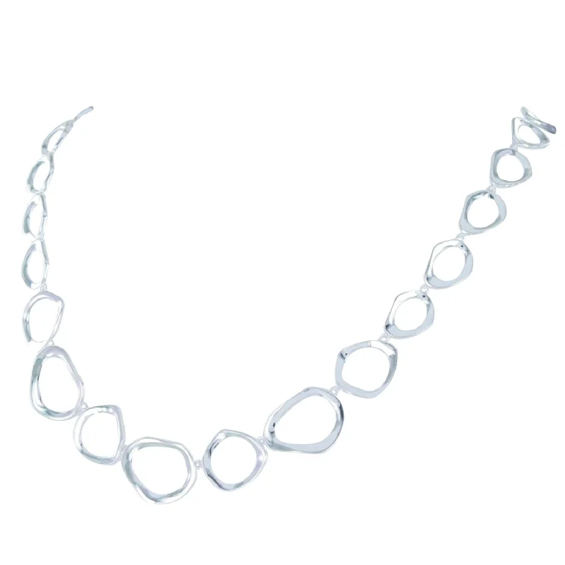 Ringlets Sterling Silver Necklace