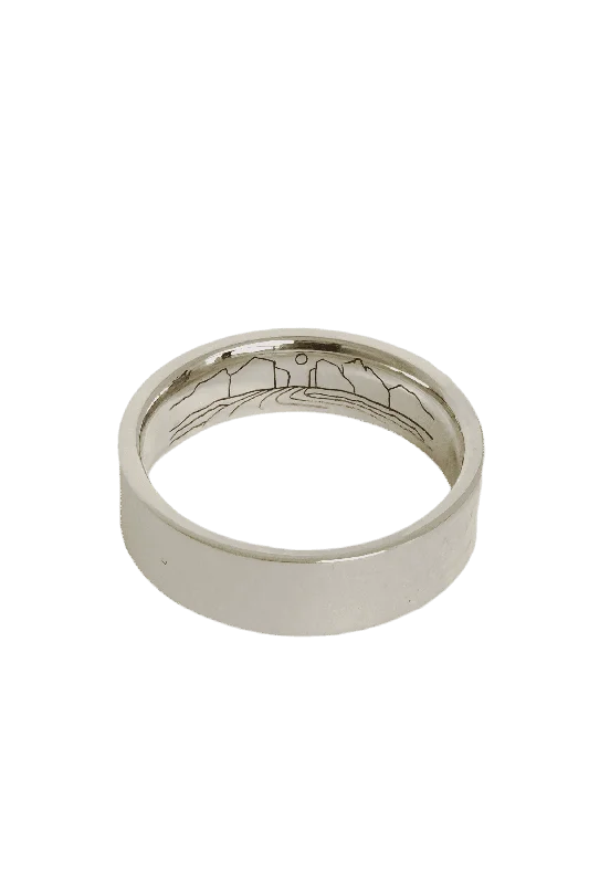 Yosemite Wedding Band 6mm