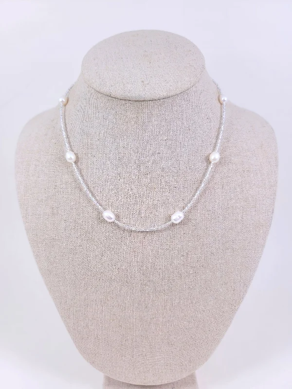 Daybreak Pearl Necklace