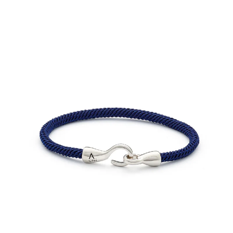 Maritime Blue Silver Bracelet