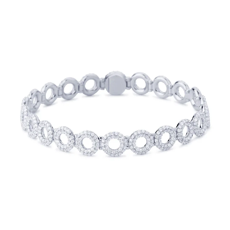 Matiné 18K Whitegold Bracelet w. 708 Diamonds