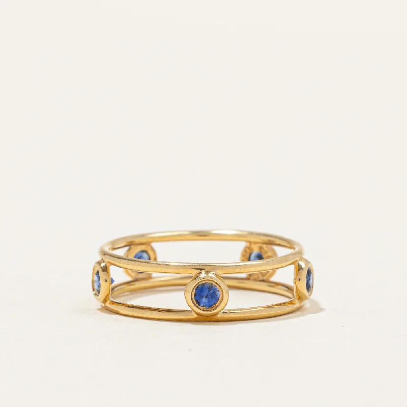 Sapphire Cocktail Ring | 0.40ctw | SZ 6.75 |