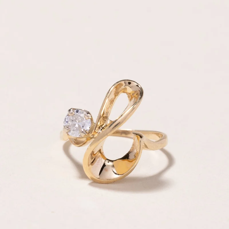 14k Yellow Gold Diamond Ring | 0.11ct | SZ 2.75