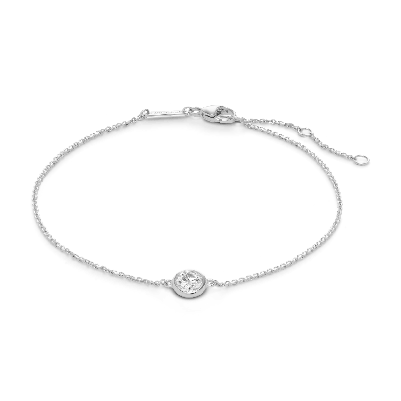 The Bezel Solitaire Bracelet