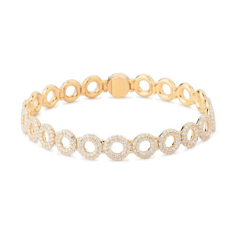 Matiné 18K Gold Bracelet w. 708 Diamonds