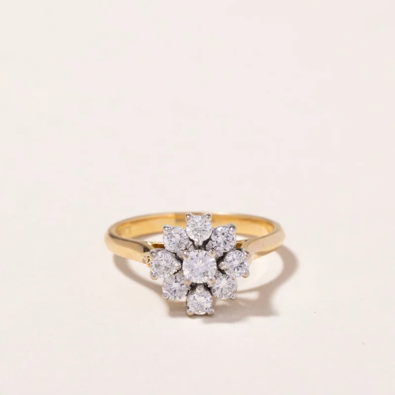 18k Gold Diamond Ring | 0.60ctw | SZ 5.25