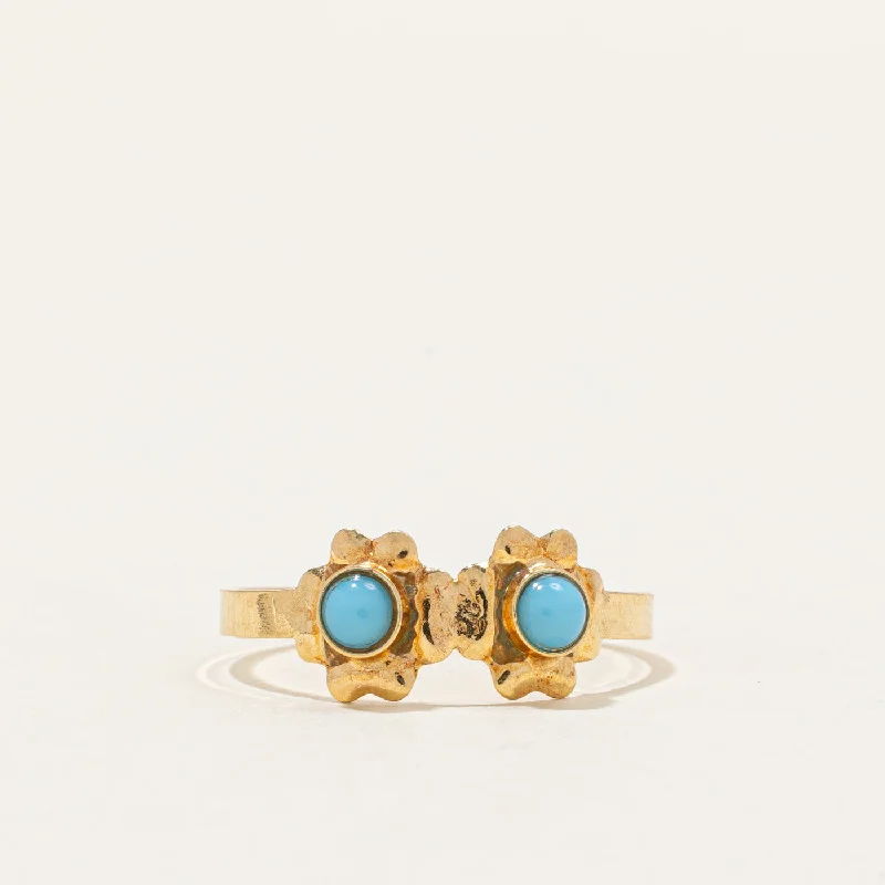 Simulant Turquoise Ring | 0.20ctw | SZ 7 |