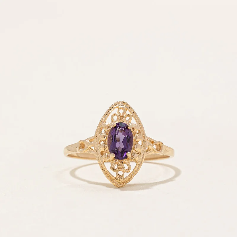 Amethyst Ring | 0.35ct | SZ 6.5 |