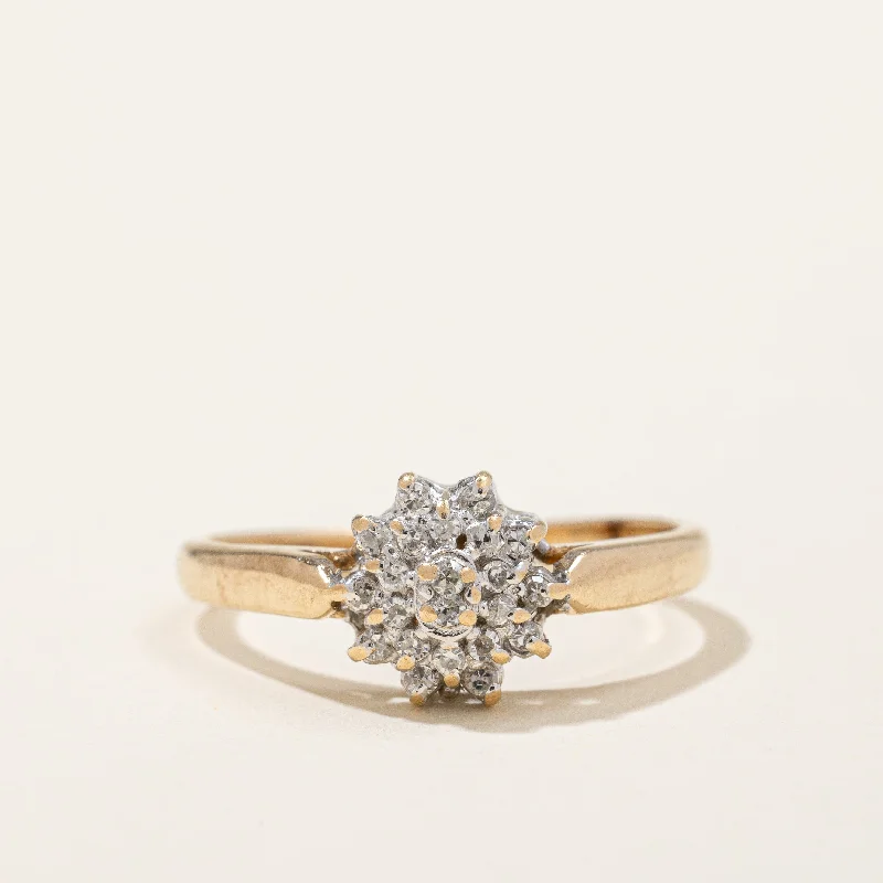 Diamond Cluster Ring | 0.15ctw | SZ 7.25 |