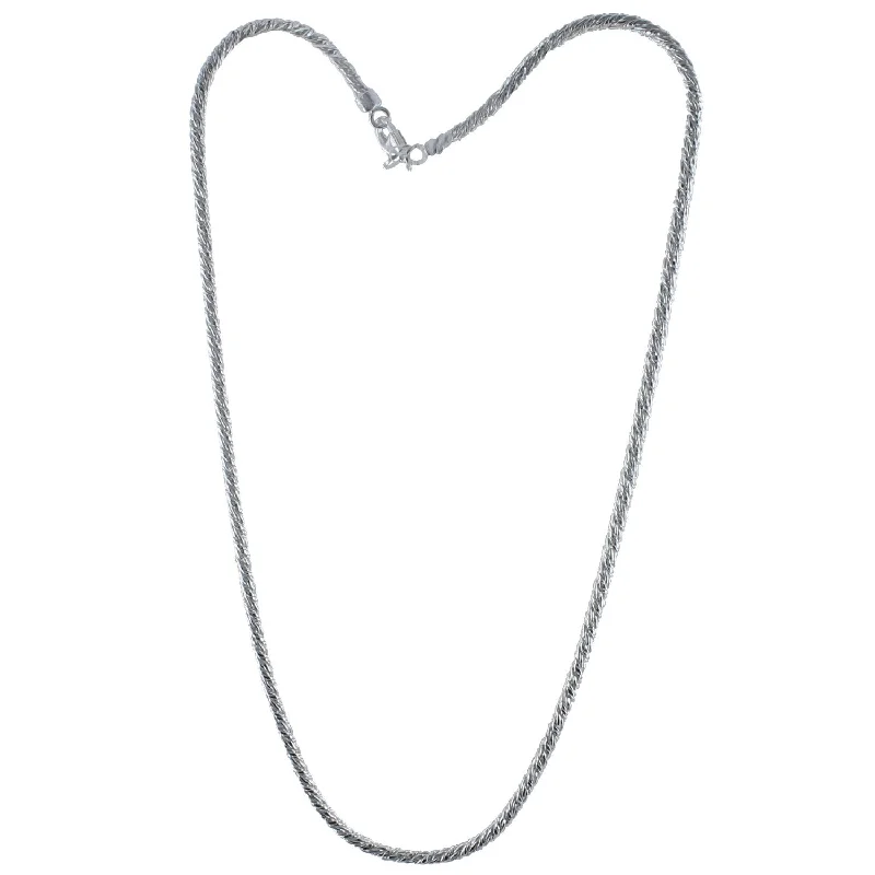 Men's Foxtail Chain Necklace