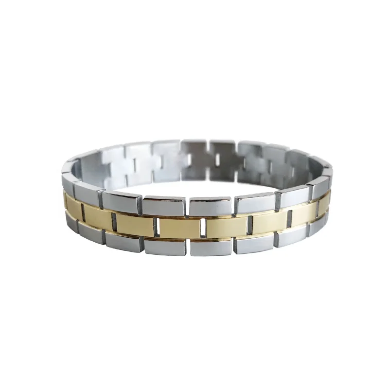 Silver & Gold Duo Bangle