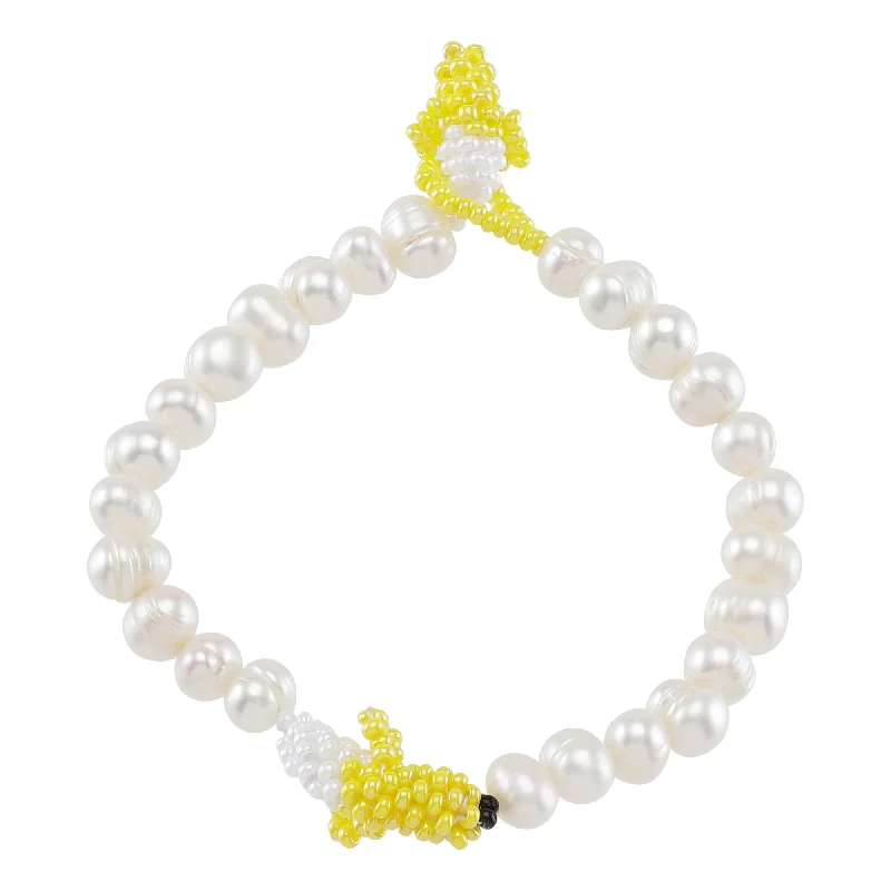 Pearly Banana Bracelet