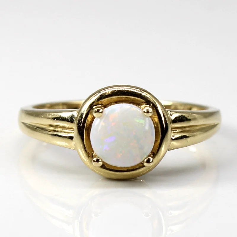 Prong Set Opal Ring | 0.25ct | SZ 7 |